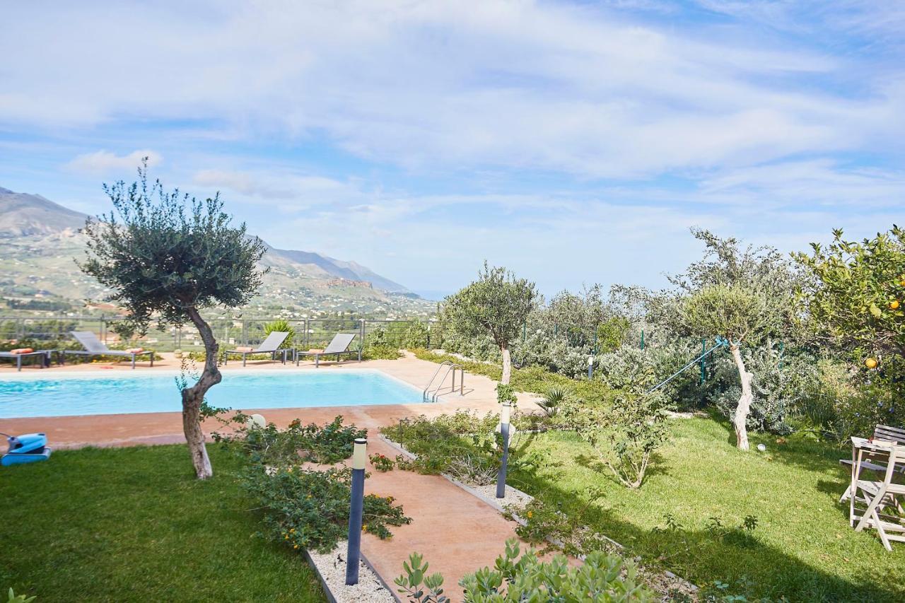 Villa Luxury Con Piscina Privata Vista Mare - Castellammare Del Golfo Esterno foto