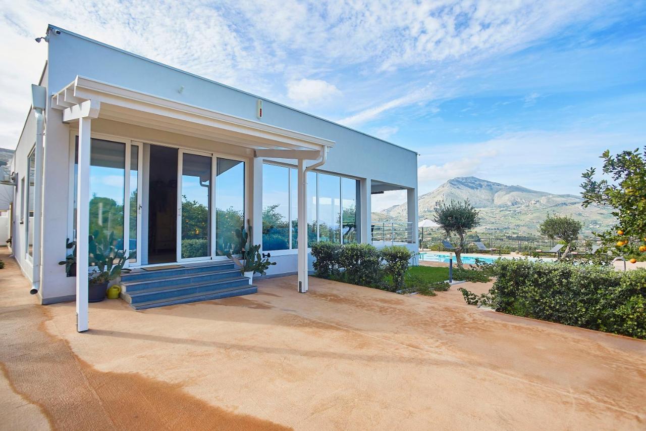 Villa Luxury Con Piscina Privata Vista Mare - Castellammare Del Golfo Esterno foto