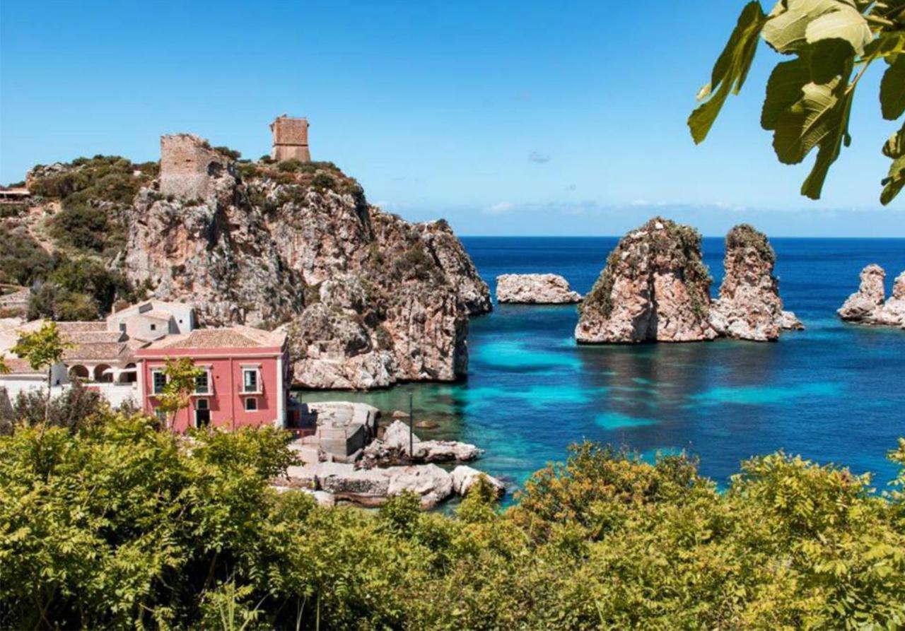 Villa Luxury Con Piscina Privata Vista Mare - Castellammare Del Golfo Esterno foto